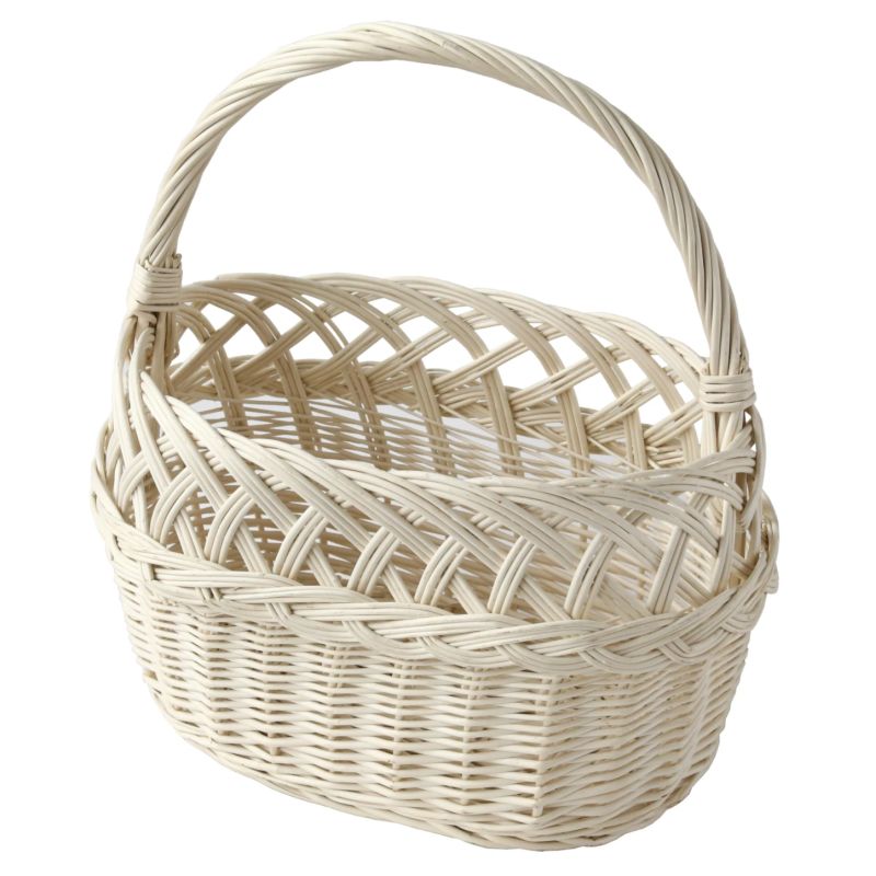 Grozs pīts 34x20x21 balts