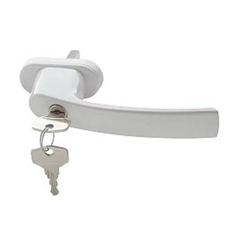 Loga rokturis l 35 ar slēdz. alum. balts