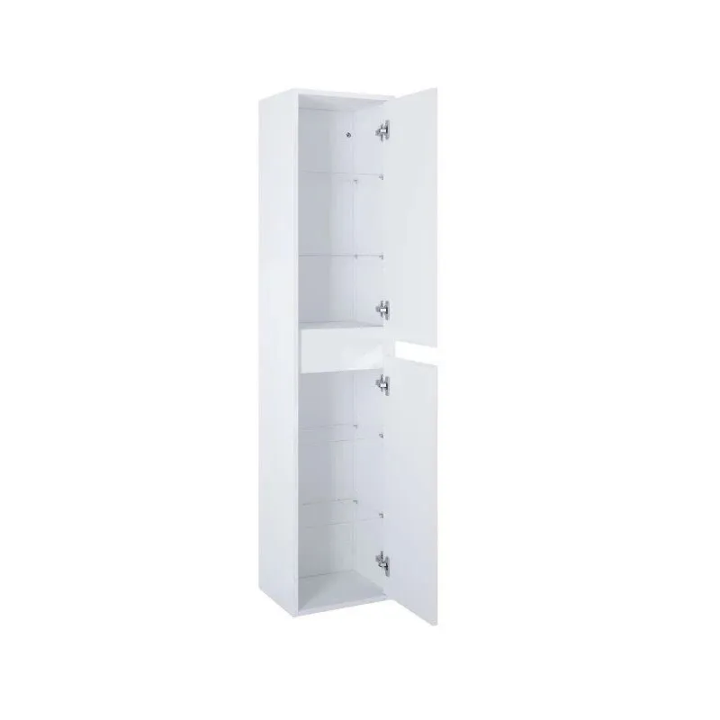 Piekarināms vannas istabas skapis Masterjero Desi Plus, balta krās., 30 cm x 35 cm x 160 cm