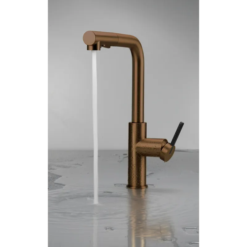 Virtuves jaucējkrāns Deante BKM_C73M, bronzas