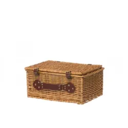 Servēšanas komplekts Ei brändiä, 43 cm x 32 cm x 20 cm, brūna krās., stikls-nerūsējošais tērauds-keramika