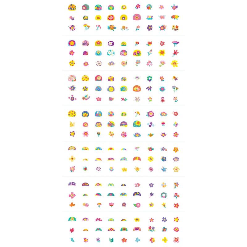 AVENIR 260+ nagu uzlīmes un tetovējumi - Zieds