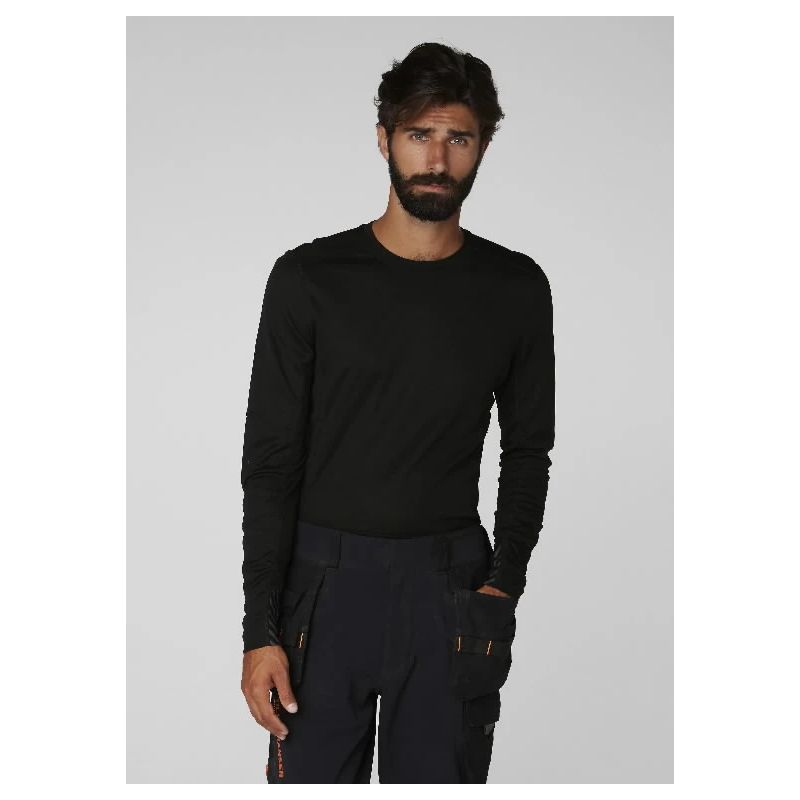 Termoveļa. krekls lifa vīriešu melns 2xl