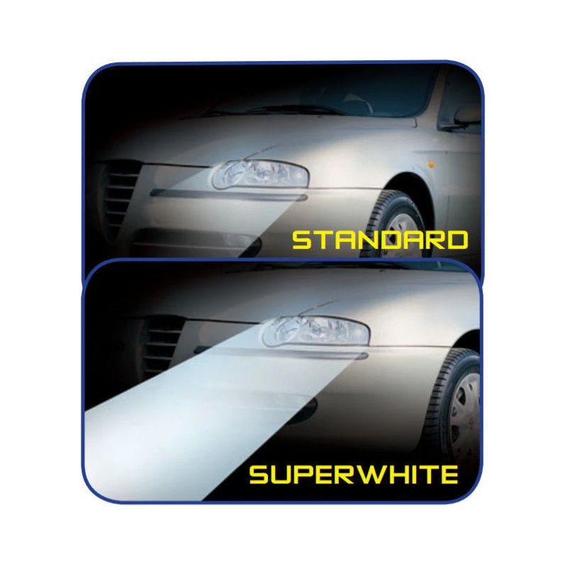 Auto lampa 2 gabh7 superwhite