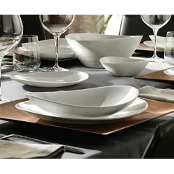 Maza bļoda Bormioli Prometeo, balta krās., 25 cm