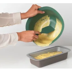 Lāpstiņa konditor. silikona tasty zaļš