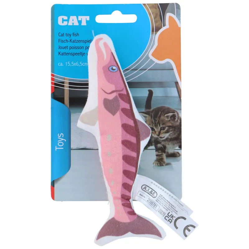 Mīksta rotaļlieta kaķiem Pet Toys, ,krāsa-dizains tiek izvēlēts nejauši,, 15.5 cm