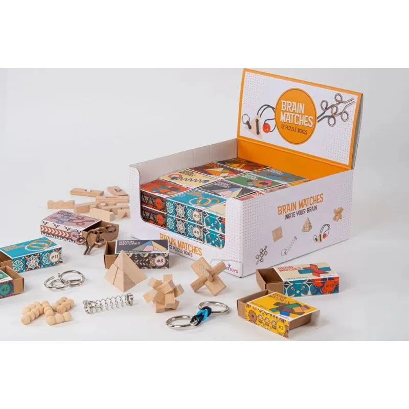 RECENT TOYS Galvosūkis degtukų dėžutėje
