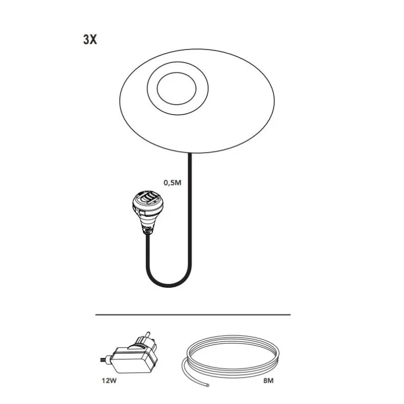 Āra apgaism. sistēma 12v ludeco ingor pl