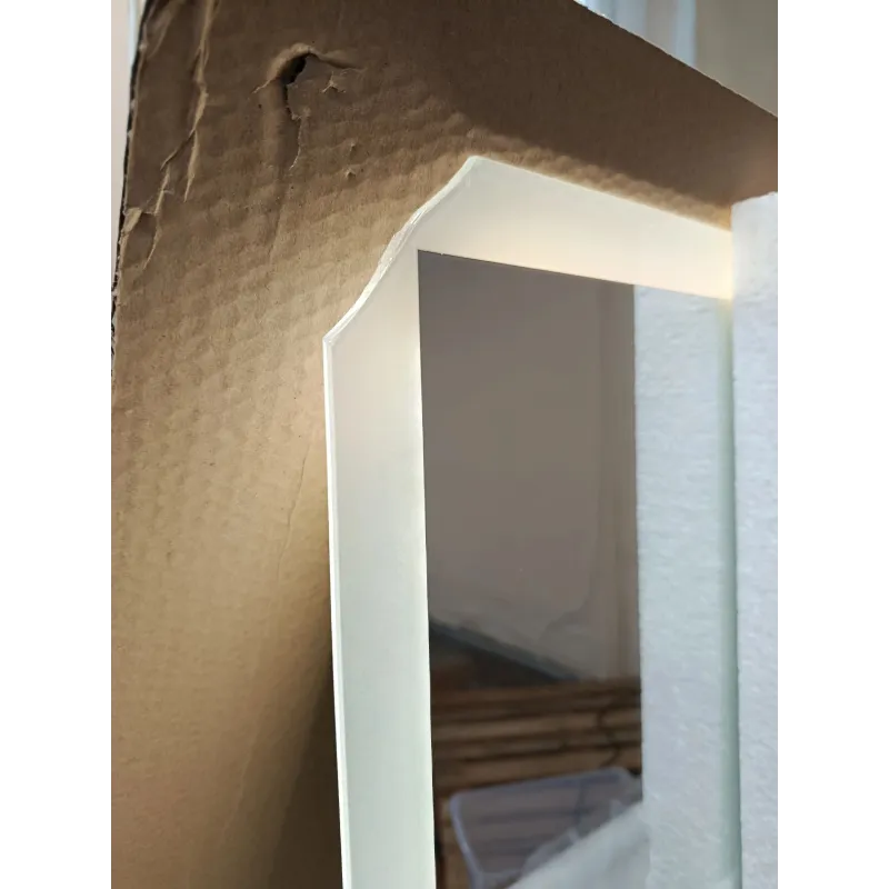 Nocenota prece - Aquamarin vannasistabas spogulis ar LED apgaismojumu 100x80 cm