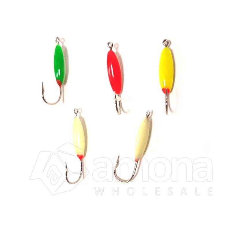 Mormyshka fosforescējoša EcoPro Nr. 58 laiva 3F ar ausu