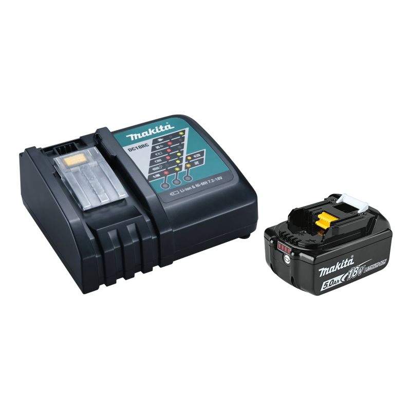 Akumulatora un lādētāja kompl. 5,0ah 18v