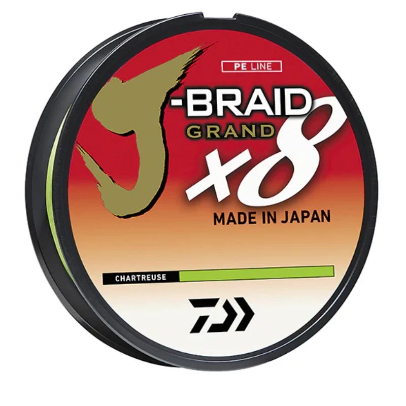 Pītā aukla DAIWA J-Braid Grand X8 Chartreuse 270m 0.06mm