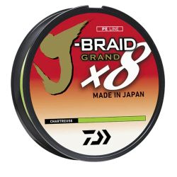 Braided Line DAIWA J-Braid Grand X8 Chartreuse 270m 0.16mm