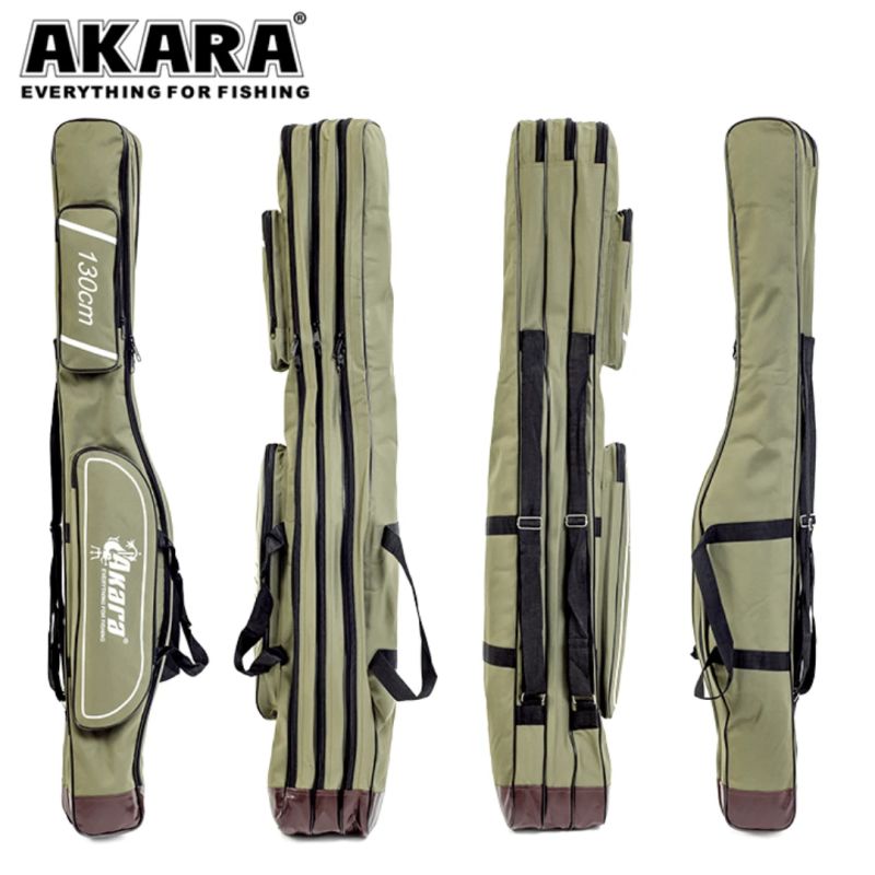 Maciņš stieņiem AKARA L Spole, garums 0,80 m, 3 nodalījumi