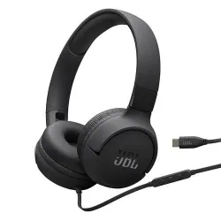 Vadu austiņas JBL Tune 520CB Stereo wired USB-C foldable, melna