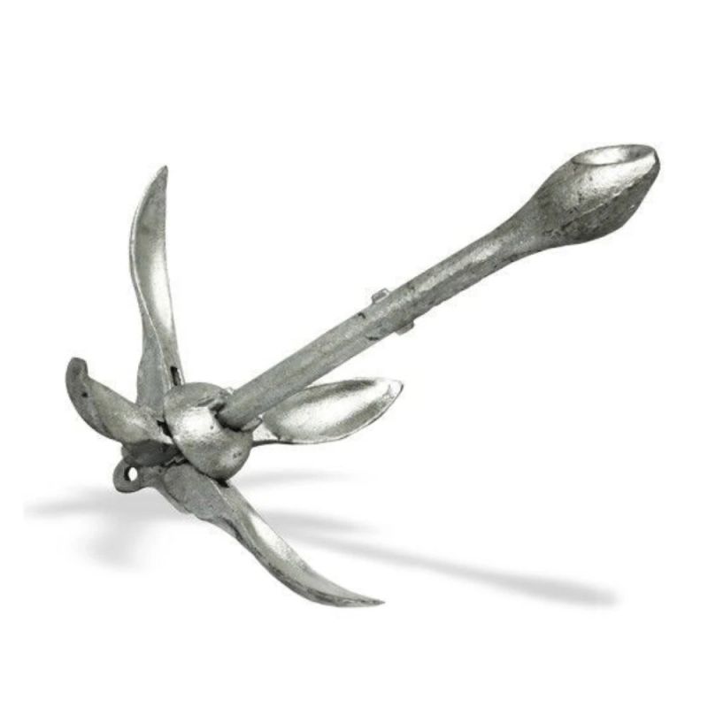 Saliekams laivas enkurs, svars 8kg, tērauds