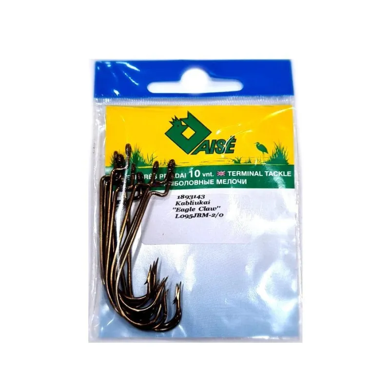 Hook Eagle Claw L095 JMB No.2-0