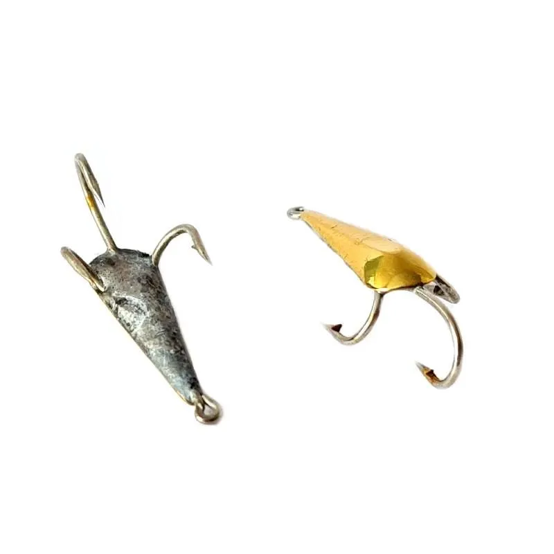 Winter Glitter Drop Gold 5x18 mm