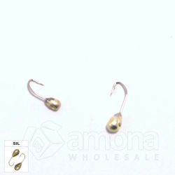 Egg W Spider Drop ar caurumu 3,5 mm, krāsots SIL