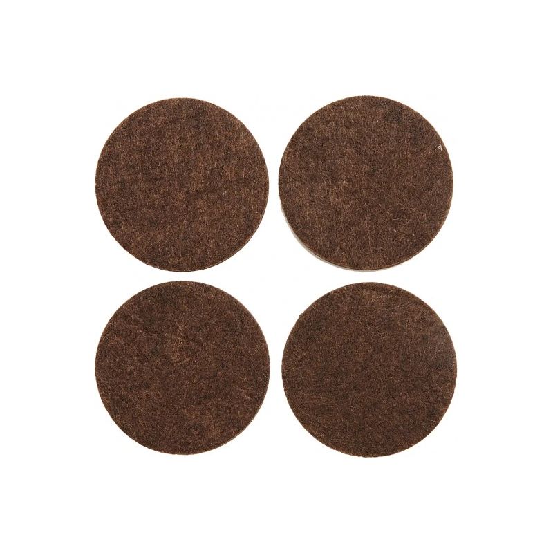 Paliktņi mēbeļu kājām D40 mm 4gb. Filcis