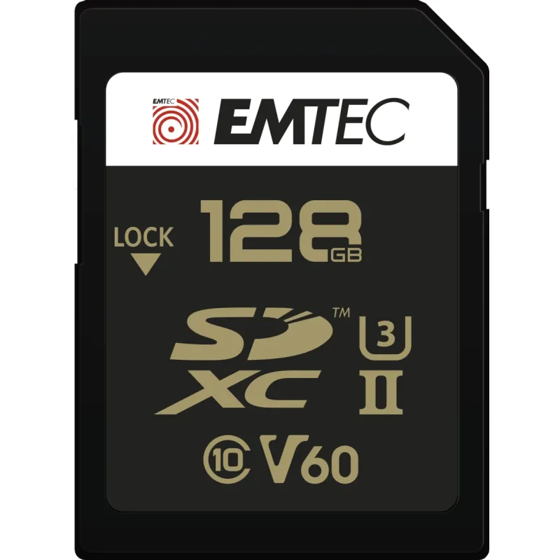 Emtec SDXC 128GB UHS-II V60 SpeedIN Pro+