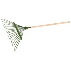 Lapu grābeklis 38cm, ar atsperi, kāts D24mm - 1.4m