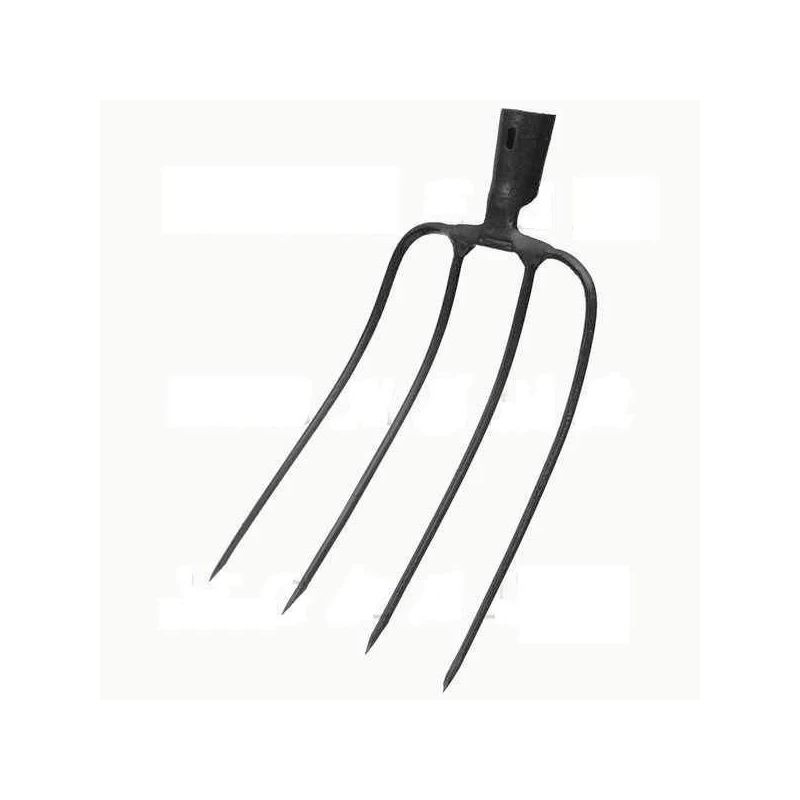 Darza dakšas, ar 4 zariem, bez kāta