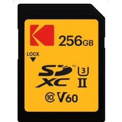 Kodak SDHC 256GB UHS-II U3 V60 Ultra Pro