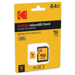 Kodak MicroSDXC 64GB Class10 Extra