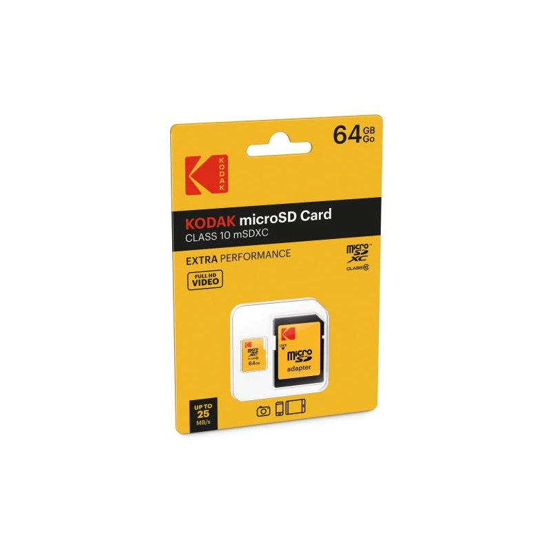 Kodak MicroSDXC 64GB Class10 Extra