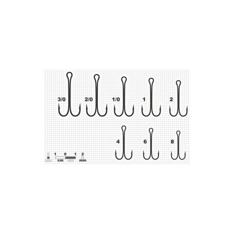 Double Hooks Kujira 520 Bn Nr.6, 10 gab.