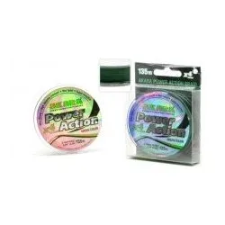 Pintas Valas Power Action X-4 Green, Ilgis 135 m, Storis 0.12 mm