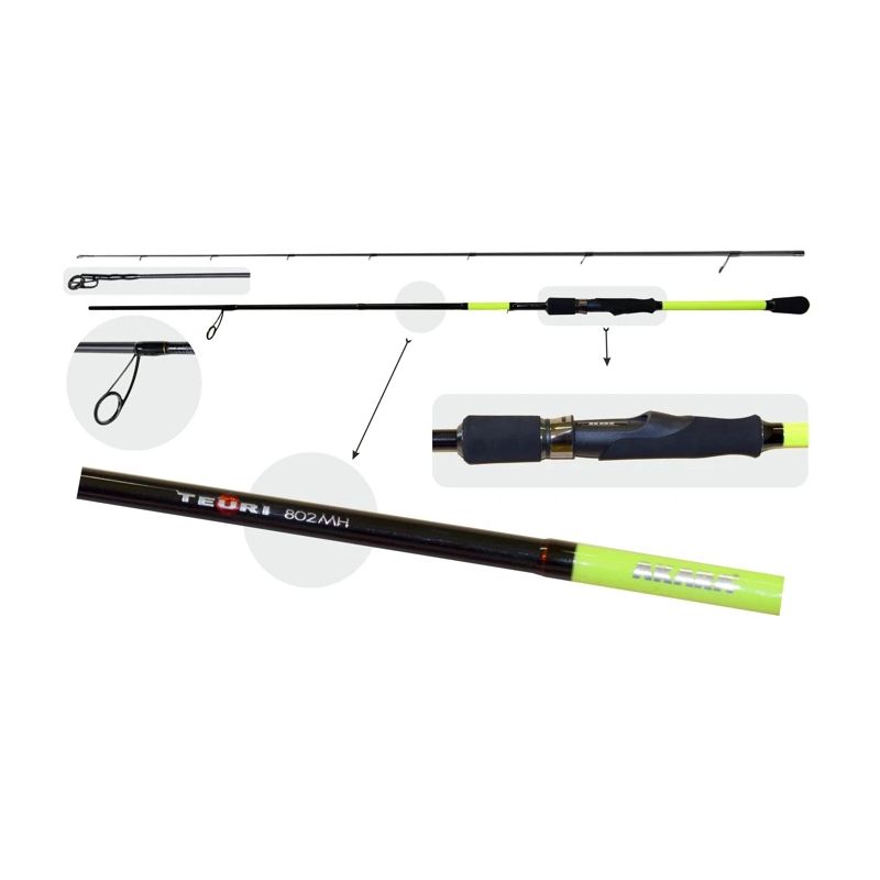 Universāls Spinings AKARA Teuri MHS TX-30 2-daļ., Garums 2,30 m, Tests 14-35 g.