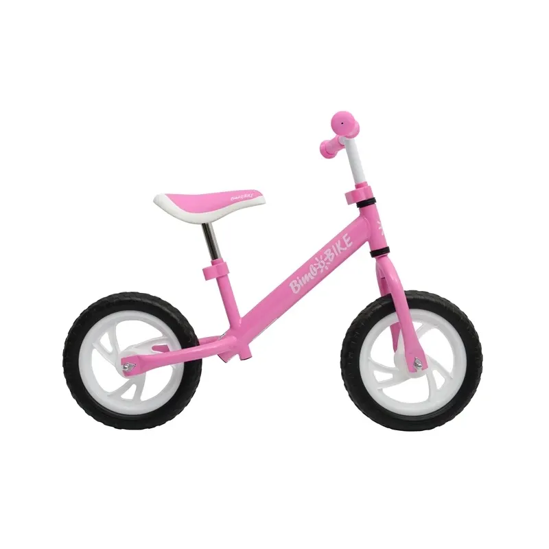 Līdzsvara velosipēds Bimbo Bike Runner 8052194759013, rozā krās., 12