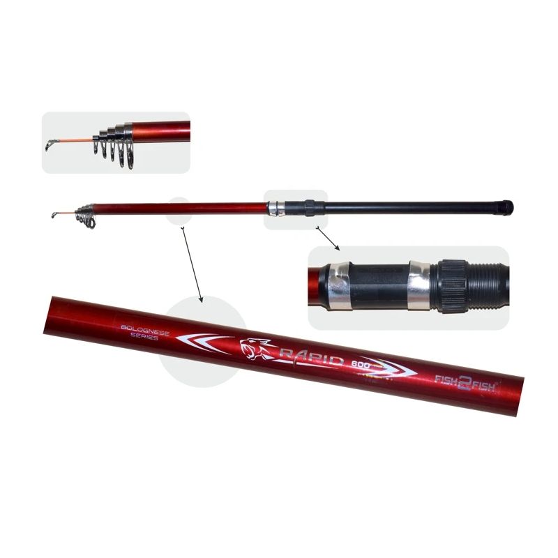 Fishing rod LB Fish2Fish RAPID Long Red length 600 cm, test 10 - 40g