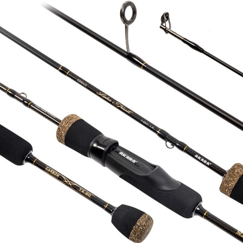 Spininga makšķere AKARA Lake Trout TX-30 2x garums 180 cm 1 - 8 g