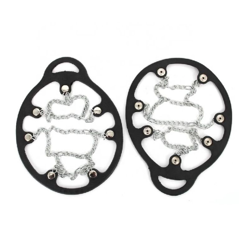 ANT-502 pretizslīdēšanas ledus uzlikas apaviem ar tērauda radzēm – ķēžu tipa saķeres uzlikas