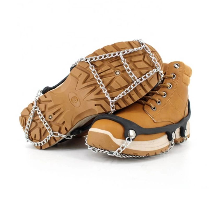 ANT-502 pretizslīdēšanas ledus uzlikas apaviem ar tērauda radzēm – ķēžu tipa saķeres uzlikas