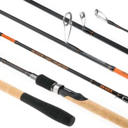 Universāls stienis AKARA Black Hunter 2 dab., garums 2,8 m, tests 17-51 g