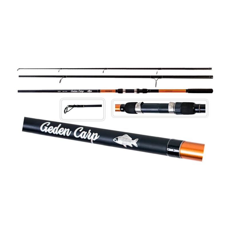 Karpu makšķere AKARA Geden Carp TX-20 3-daļ., garums 3,6 m, tests 3,0 lb