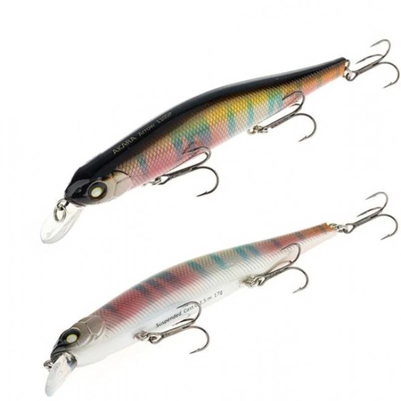 Vobleris AKARA Arrow 110SP-A210, Garums 110 mm, Tamborējums 0-15m, Piekares