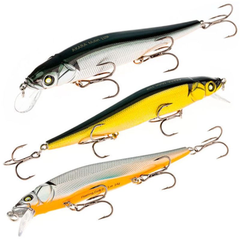 Vobleris AKARA Mullet 110F-A23-59 14g.