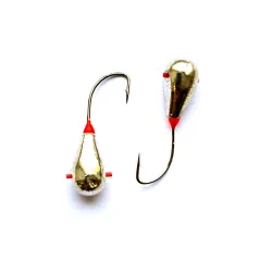 Mormyshka JIG W Spider Drop auguga 5 mm, värvitud SIL