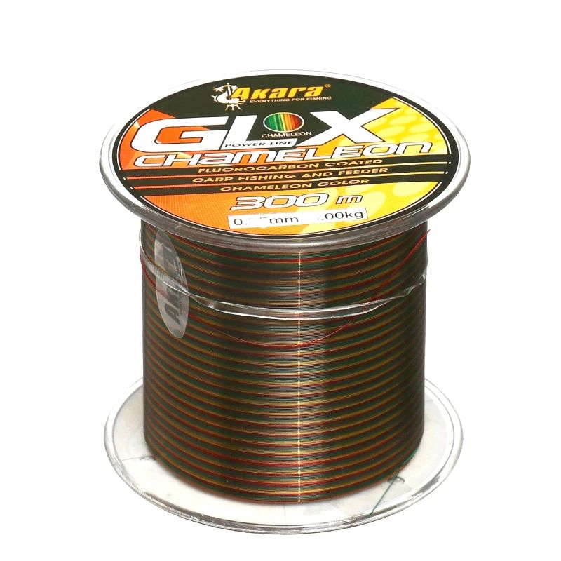 Monofilamentinis Valas AKARA GLX Chameleon 300, Storis 0.22mm, Ilgis 300 m.