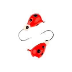 Mormyshka W Spider Drop With Ear 4mm, Painted 225