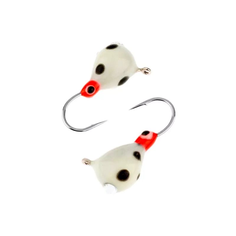 Ziemas auzu pārslu zirnekļa formas piliens ar austiņu 4 mm, krāsots 229P