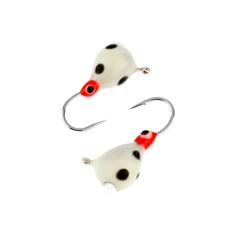 Ziemas auzu pārslu zirnekļa formas piliens ar austiņu 4 mm, krāsots 229P