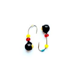 Ziemas auzu ar zirnekļa balonu un caurumu 3,5 mm, krāsots GO