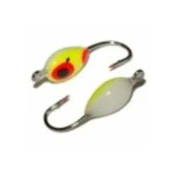 Fosforestseeruv mormõška AKARA epoksiidtilk 1208 P, Y-R kõrvaga 8mm nr 10